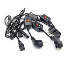 power cords with molded plug